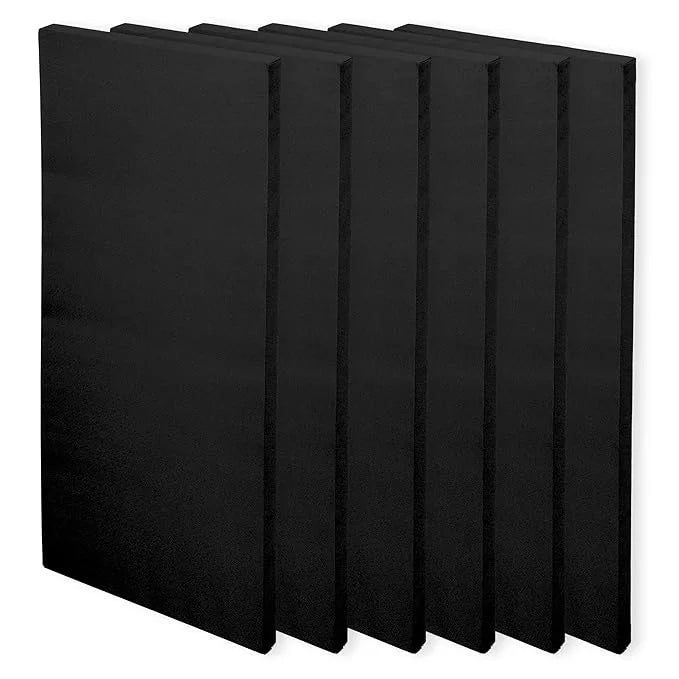 TAS® Acoustics | Sound Absorption Panels | 2' x 4' x 2" (SET OF 6) NRC = 0.90