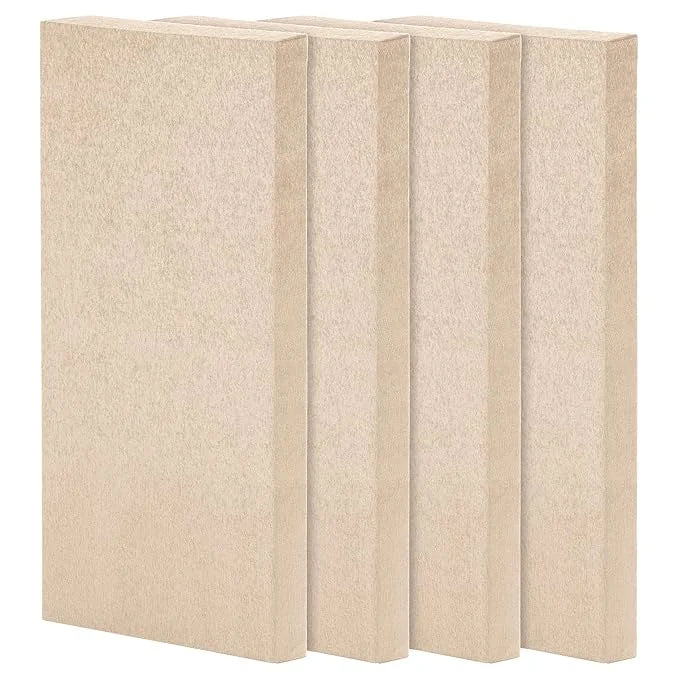 TAS® Acoustics | Sound Absorption Panels | 2' x 4' x 3" (SET OF 4) NRC = 0.90