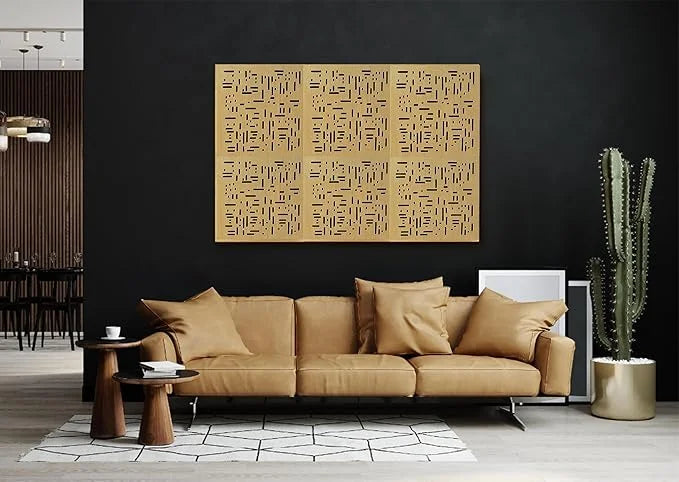 TAS® Acoustics | Wooden Abfuser Panels | 24″ x 24″ x 0.5″ (SET OF 4) NRC = 0.70