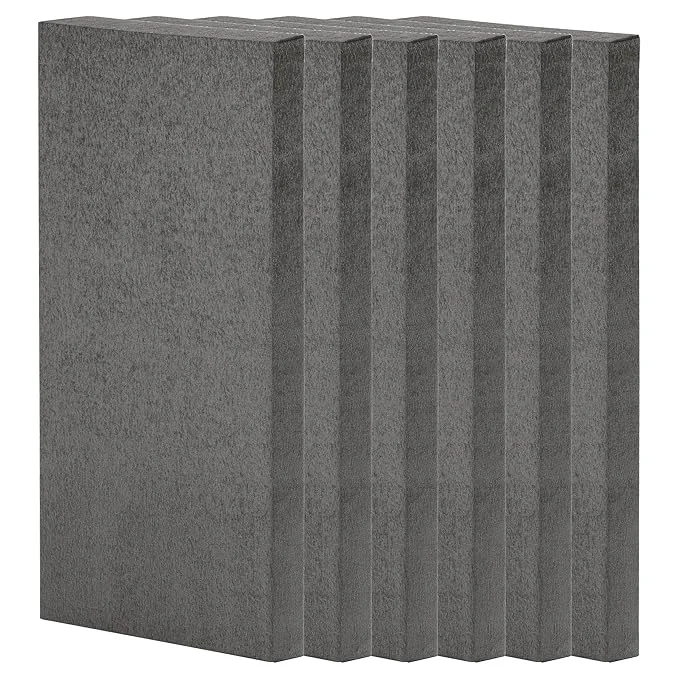 TAS® Acoustics | Sound Absorption Panels | 2' x 4' x 2" (SET OF 6) NRC = 0.90