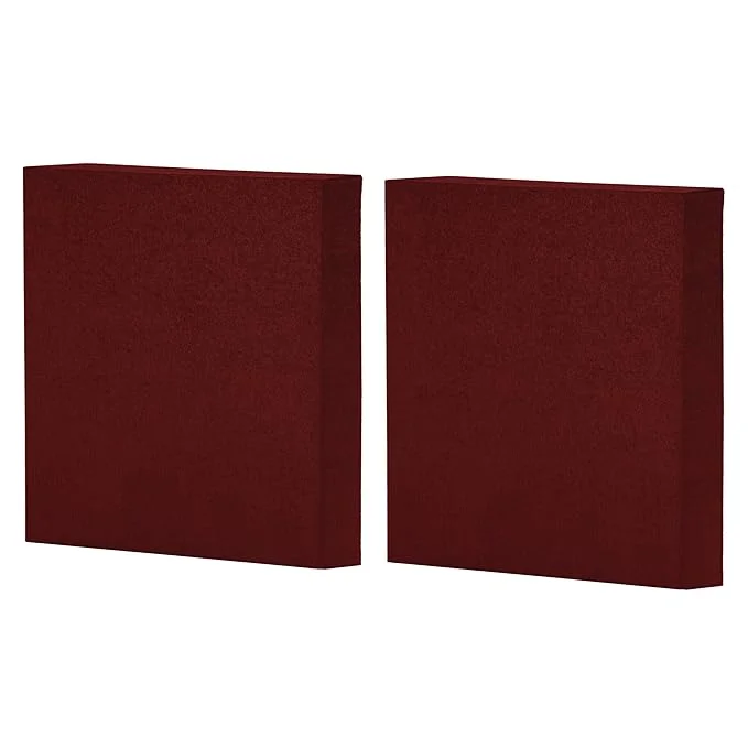 TAS® Acoustics | Sound Absorption Panels | 12'' x 12'' x 2" (SET OF 2) NRC = 0.90